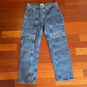 AGOLDE Cooper Cargo Jeans in Regulation
